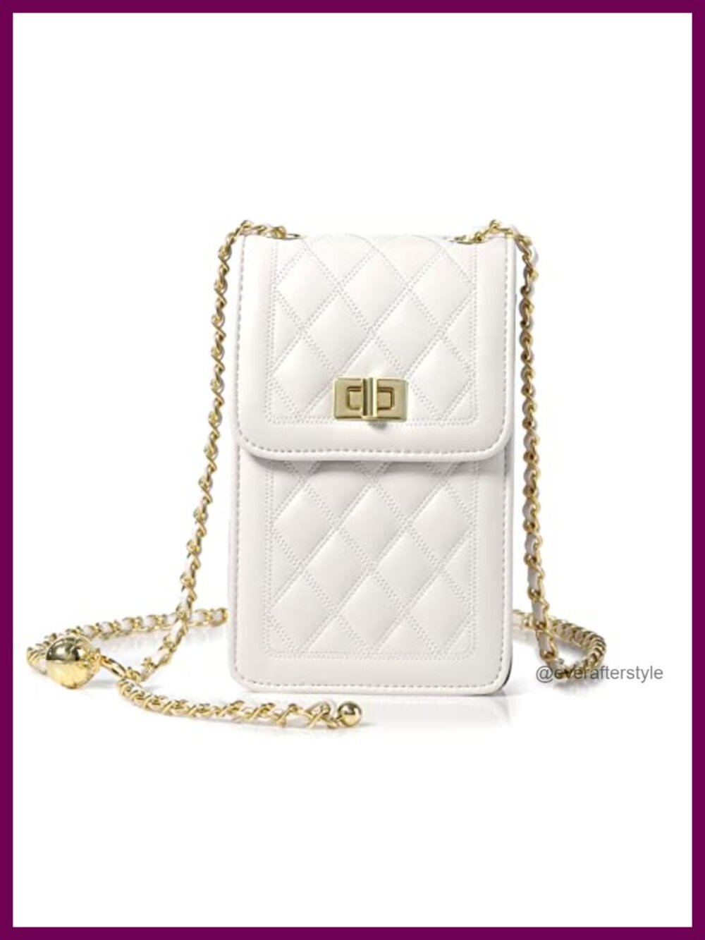 Small Crossbody Cell Phone Purse Synthetic Leather Mini Messenger Shoulder
